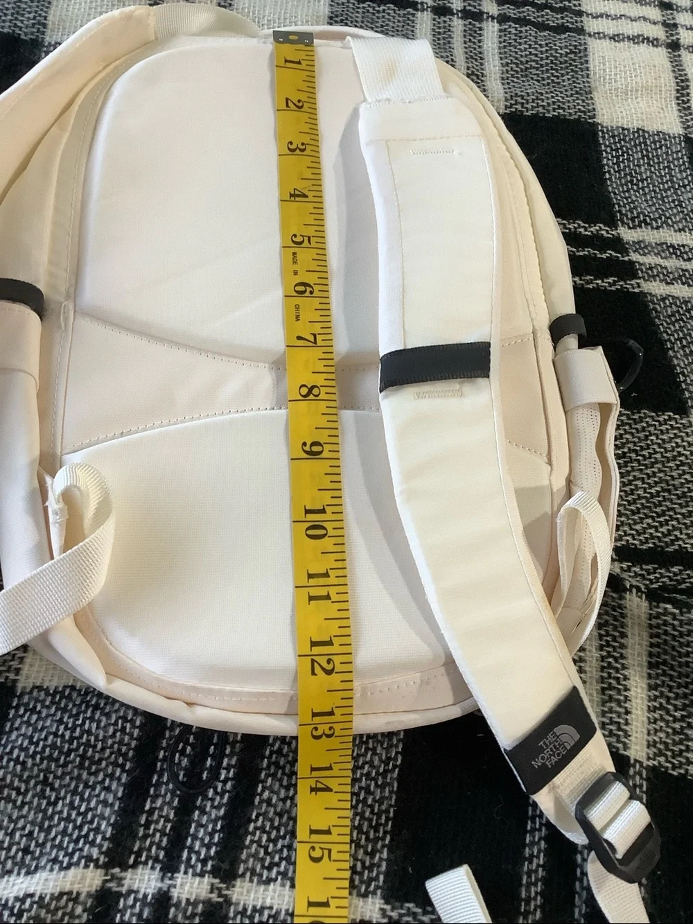 The north face Borealis mini backpack off white